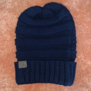 C.C. Navy Blue Beanie